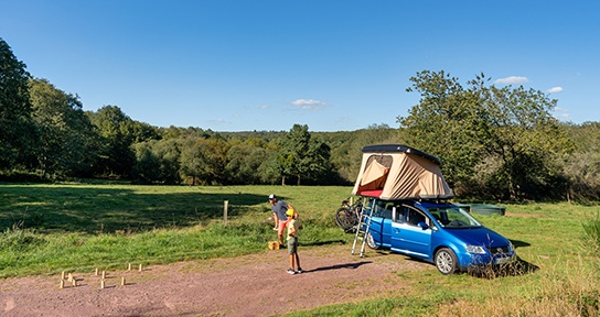 Tente de toit à louer pour voiture : WeVan