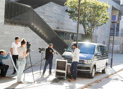 Minibus hire for your photo-video sessions